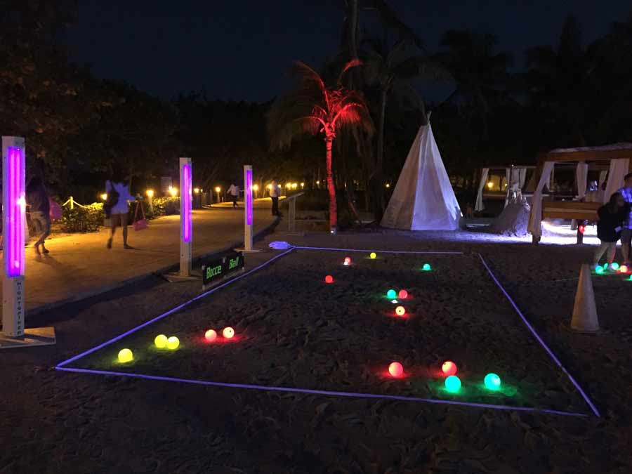 Nightspiker Glow Voleyball for your events